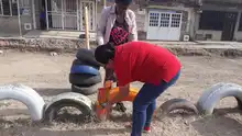 Participaciòn ciudadana apoyò la intervención al  parque las bendiciones de la comuna 14
