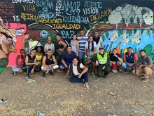 Jóvenes del programa TIP, Jóvenes sin Fronteras, transforman entornos en Antonio Nariño