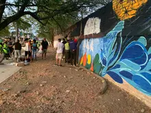 Jóvenes del programa TIP, Jóvenes sin Fronteras, transforman entornos en Antonio Nariño