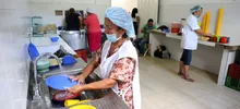 El comedor Juan XXIII de la comuna 16 alimenta diariamente a más de 150 personas 
