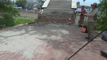 Se inicia la etapa de construcción del puente curvo