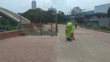Se inicia la etapa de construcción del puente curvo