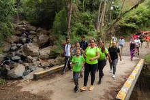 Rodeados de naturaleza los caleños recorrieron los senderos que atraviesa la caminata gratuita ‘ruta Pance’