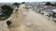 Con feria de servicios la Alcaldía de Cali da al servicio la obra de Entamboramiento Canal de Aguas Residuales Cauquita