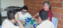 105 niños con discapacidad intelectual se benefician en el comedor comunitario Notas frescas