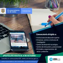 Participe en la convocatoria para la creación de Spin-Off