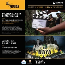 ‘Luz Para la Memoria’, una apuesta para seguir construyendo paz desde el arte