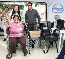 Este año Administración Armitage entregó 855 ayudas para la movilidad de personas con discapacidad