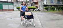 Este año Administración Armitage entregó 855 ayudas para la movilidad de personas con discapacidad