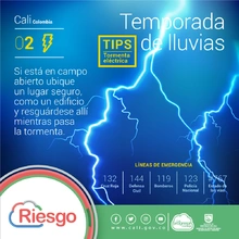 Cuidado con las tormentas eléctricas