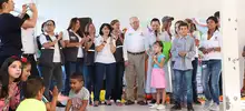 Niños y niñas de la primera infancia en la zona rural se benefician con estrategias integrales de educación y formación
