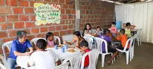 El Maná de Polvorines en la comuna 18 que beneficia a más de 150 personas diariamente 