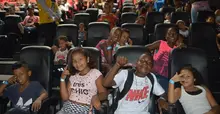Con “Cali Acoge” más de 200 niñas, niños y adolescentes disfrutaron de una función de cine