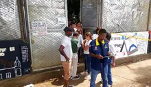 Equipo de Gestión del Riesgo visitó las escuelas