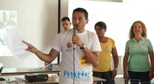En Cali, docentes se preparan para atender estudiantes víctimas del conflicto. 