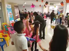 Niños y niñas víctimas del conflicto armado celebraron su día gracias a la Alcaldía