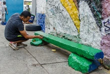 Así fue la jornada de recuperación de la galería La Nave por Mi cali Bonita