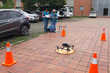 Operación oficial RPAS Hospital Isaias Duarte Cancino 2019-10-30