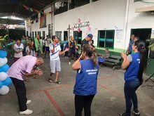 Los participantes del programa Habitante de Calle de la Alcaldía de Cali disfrutan de la Semana Cultural