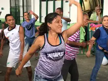 Los participantes del programa Habitante de Calle de la Alcaldía de Cali disfrutan de la Semana Cultural