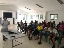 Los participantes del programa Habitante de Calle de la Alcaldía de Cali disfrutan de la Semana Cultural