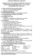 Temporada Diciembre