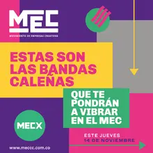 Estas son las bandas que pondrán a gozar a los caleños en el MEC 2019