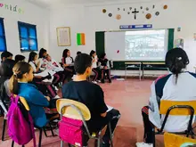 Tertulias literarias entre estudiantes de Antioquia y Valle del Cauca enriquecen la interacción educativa 