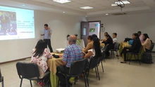 Fotos sesión 2 taller Introducción al Diseño y Desarrollo de Cuestionarios