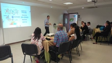 Fotos sesión 2 taller Introducción al Diseño y Desarrollo de Cuestionarios