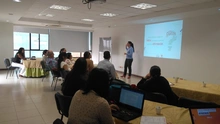 Fotos sesión 2 taller Introducción al Diseño y Desarrollo de Cuestionarios