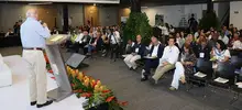 Logros del Plan Jarillón fueron presentados por el alcalde Armitage en Simposio Internacional 