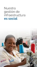 Nuestra gestión de infraestructura es social