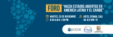 Este martes 26 de noviembre inicia Semana de Gobierno Abierto e Innovador en América Latina y el Caribe. 