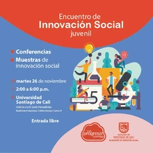 Si tienes entre 14 y 28 años no te puedes perder la oportunidad de participar en el Encuentro de innovación Social Juvenil 