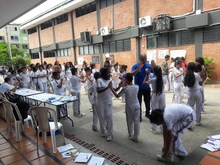Brigada social en I.E. Carlos Holguin Lloreda