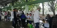 Brigada social en I.E. Carlos Holguin Lloreda
