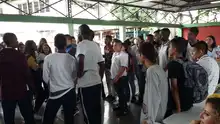 Brigada social en I.E. Carlos Holguin Lloreda