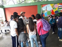 Brigada social en I.E. Carlos Holguin Lloreda