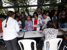 Brigada social en I.E. Carlos Holguin Lloreda