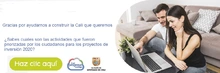 Gracias por ayudarnos a construir la Cali que queremos.