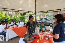 Rodaron las ideas y los sueños con la rueda de oportunidades en Aguablanca Emprende Cultura