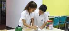 Niños de La sede educativa la Presentación  recibieron con poesía su biblioteca escolar