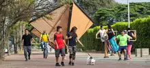 Comunidad se apropió del Corredor Verdela y así se disfruta este gran espacio