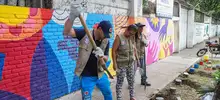 Caleños se apropian de su entorno en el barrio Las Delicias con Urban 95 Cali