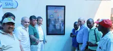 Armitage cumplió y le entregó un moderno centro de salud a la comunidad de Llano Verde