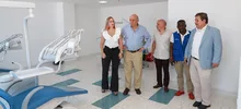 Armitage cumplió y le entregó un moderno centro de salud a la comunidad de Llano Verde
