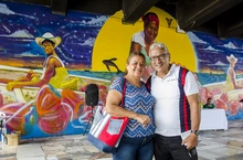 Alcaldía de Cali y comunidad le cambiaron la cara al puente de la carrera 8