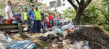 Con recorrido por sitios críticos, Administración Municipal le madruga al problema de las basuras