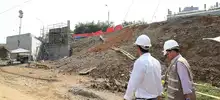 Juan Diego Flórez visita obra carrera 100 con calle 25